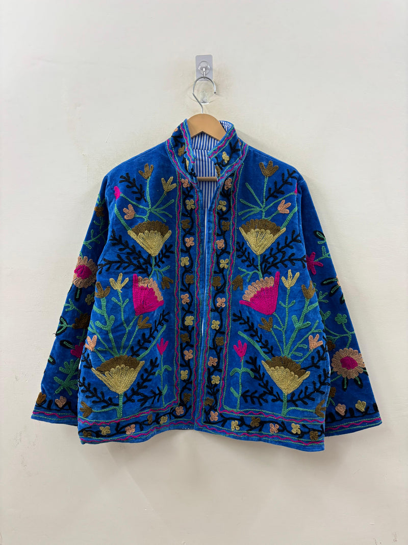How to Style a Hand-Embroidered Velvet Jacket — 5 Ways to Wear Yours