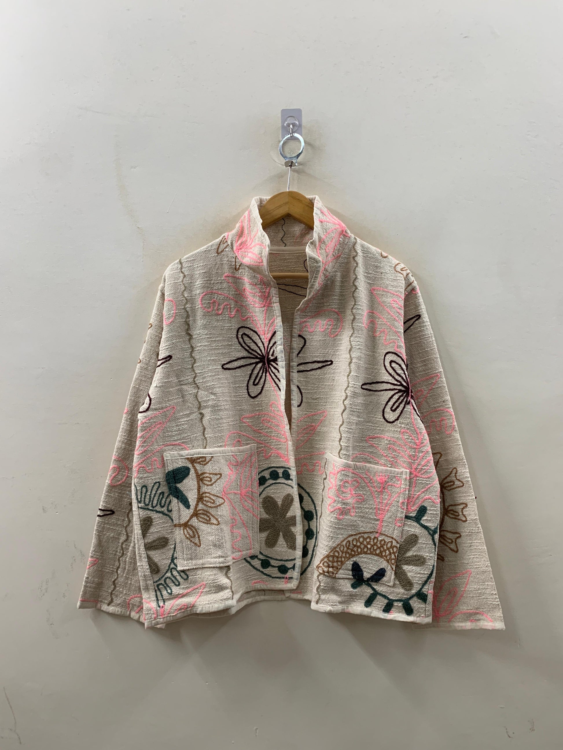 The Bagh Jacket — Ivory Sketch - Default Title - Zoshak