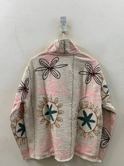 The Bagh Jacket — Ivory Sketch - Default Title - Zoshak