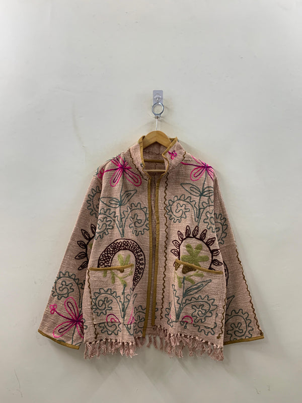 The Bagh Jacket — Blush Folk - Default Title - Zoshak
