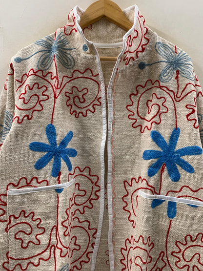 The Bagh Jacket — Natural Paisley - Default Title - Zoshak