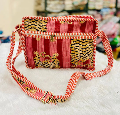The Lotus Sling - Red Tiger Striped - Zoshak