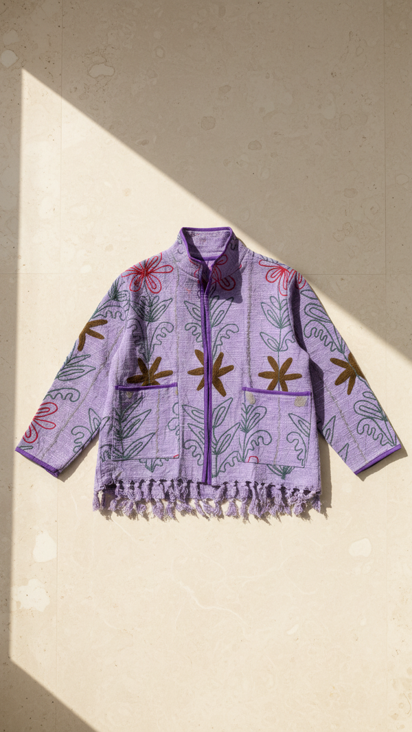 The Bagh Jacket — Lavender Wild - Default Title - Zoshak