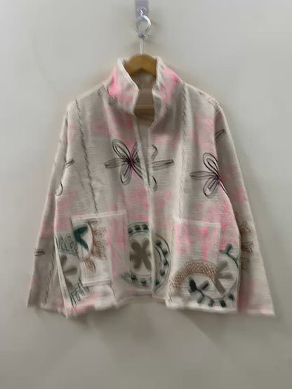 The Bagh Jacket — Ivory Sketch