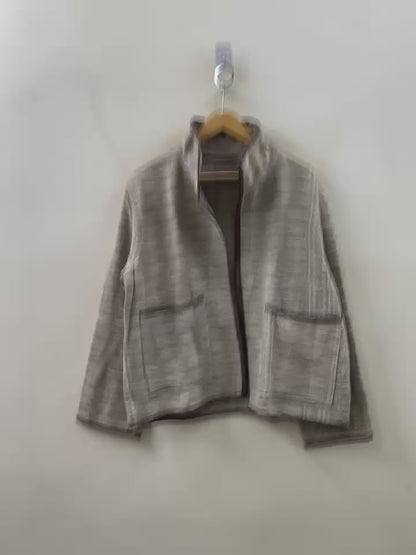 The Bagh Jacket — Grey Minimal